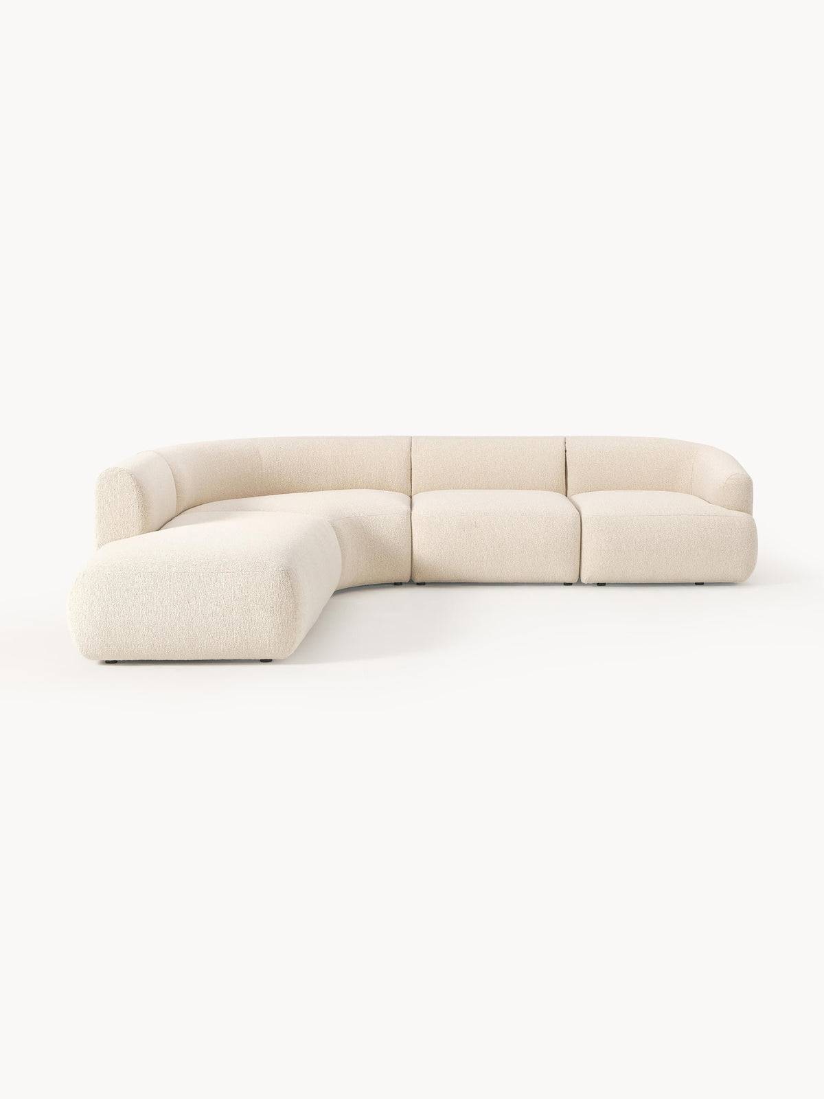 Sofia Modular Bouclé Corner Settee (4-Seater)