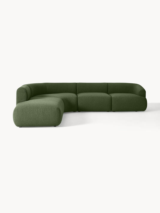 Sofia Modular Bouclé Corner Settee (4-Seater)