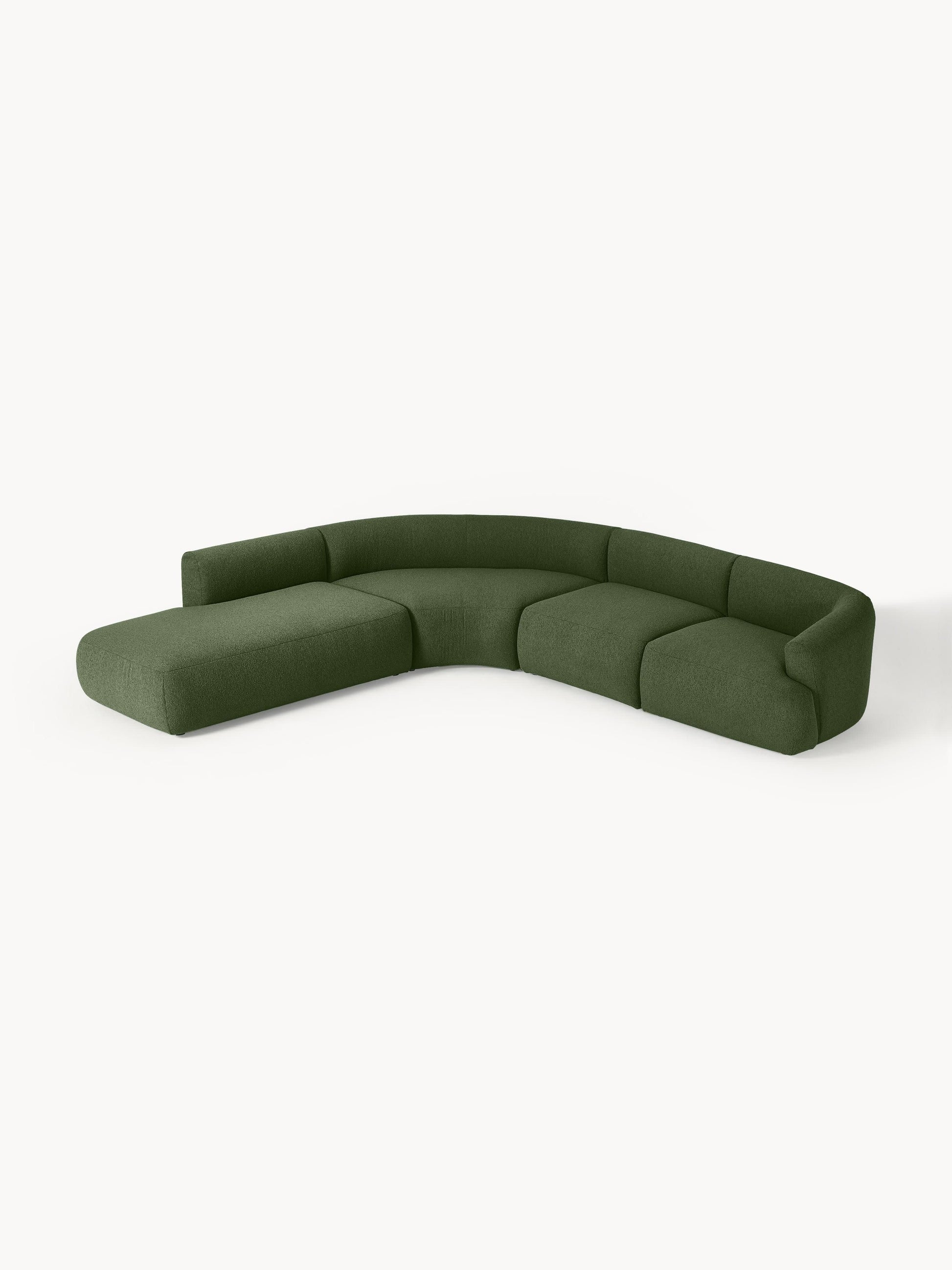 Sofia Modular Bouclé Corner Settee (4-Seater)