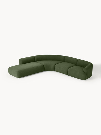Sofia Modular Bouclé Corner Settee (4-Seater)