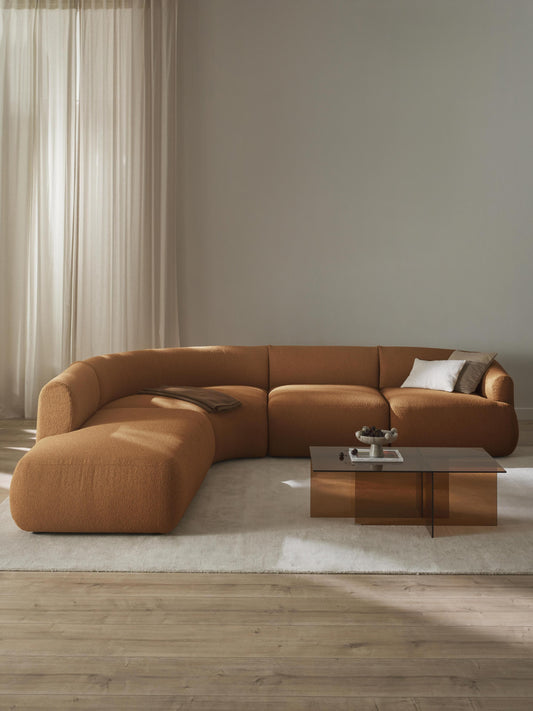 Sofia Modular Bouclé Corner Settee (4-Seater)