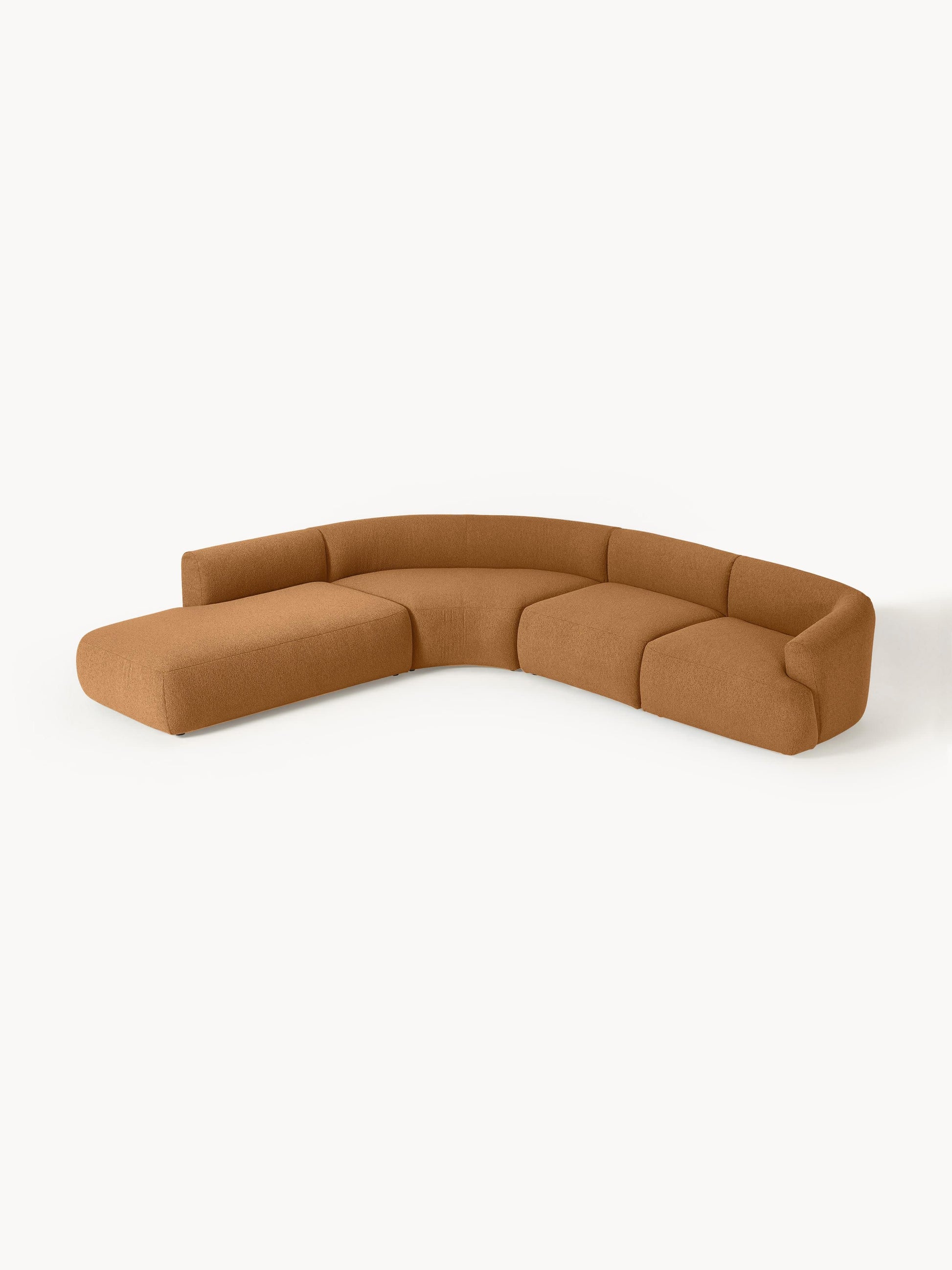 Sofia Modular Bouclé Corner Settee (4-Seater)