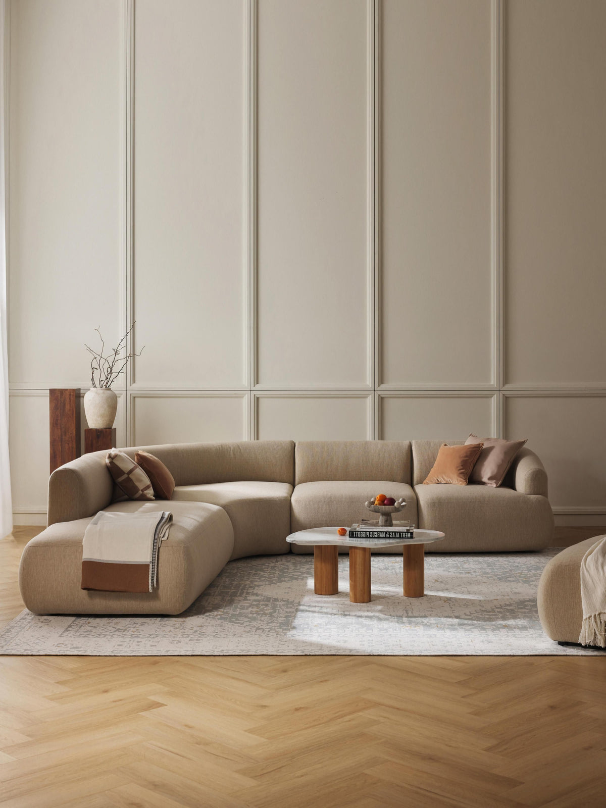 Sofia Modular Corner Settee (4-Seater)