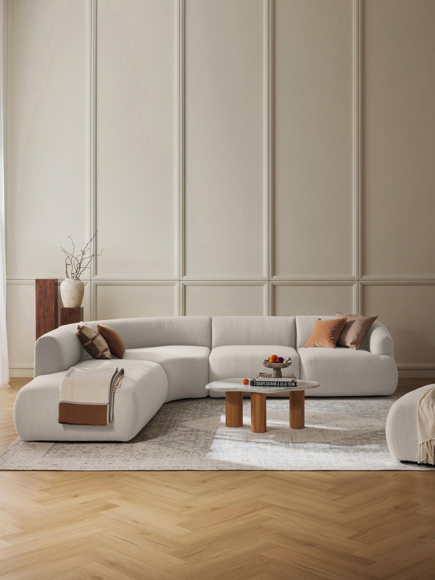 Sofia Modular Corner Settee (4-Seater)