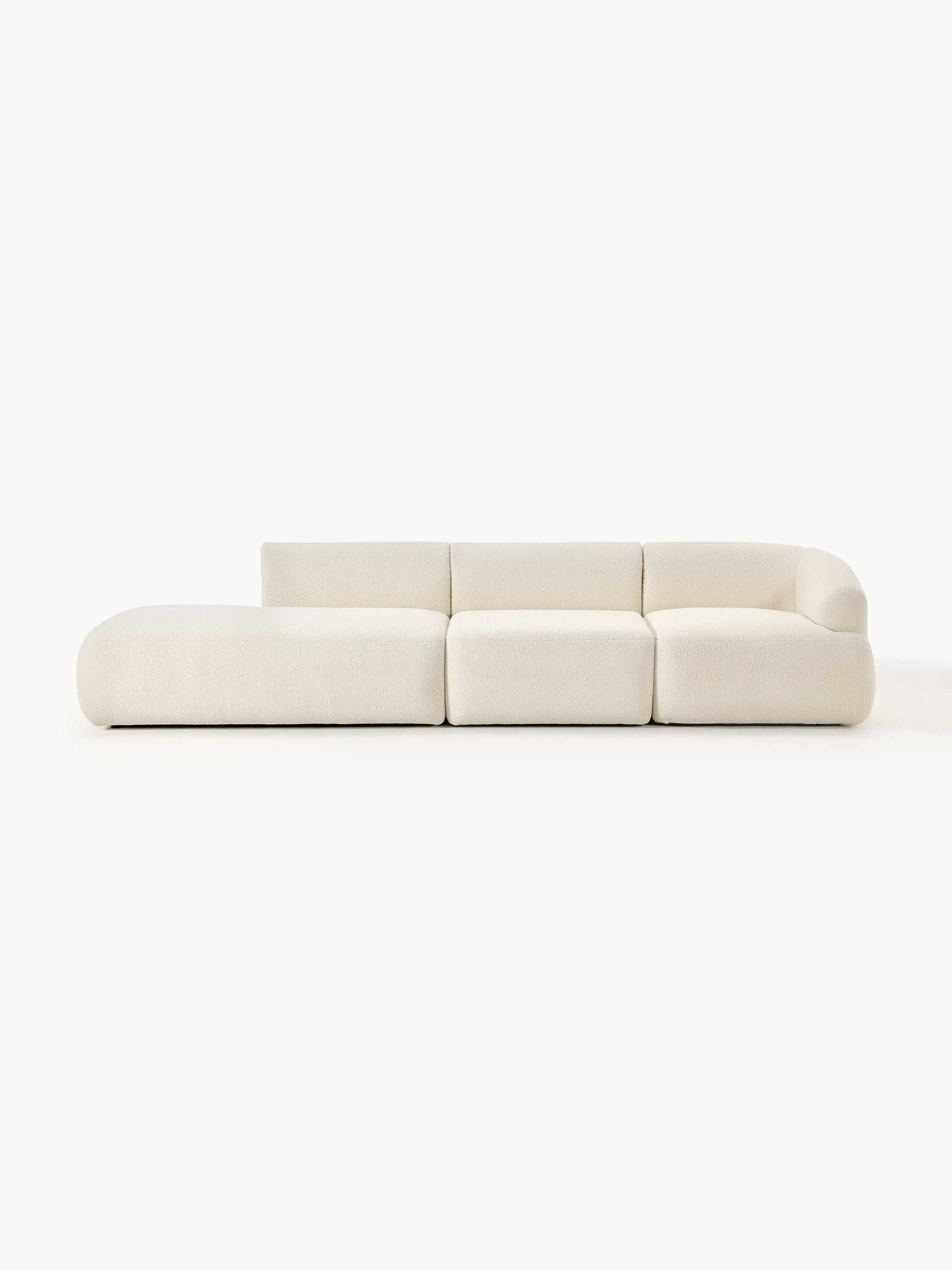 Sofia Modular Teddy Footstool (3-Seater)