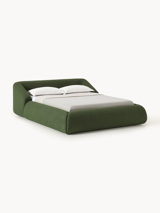 Sofia Upholstered Bed with Bouclé Cover