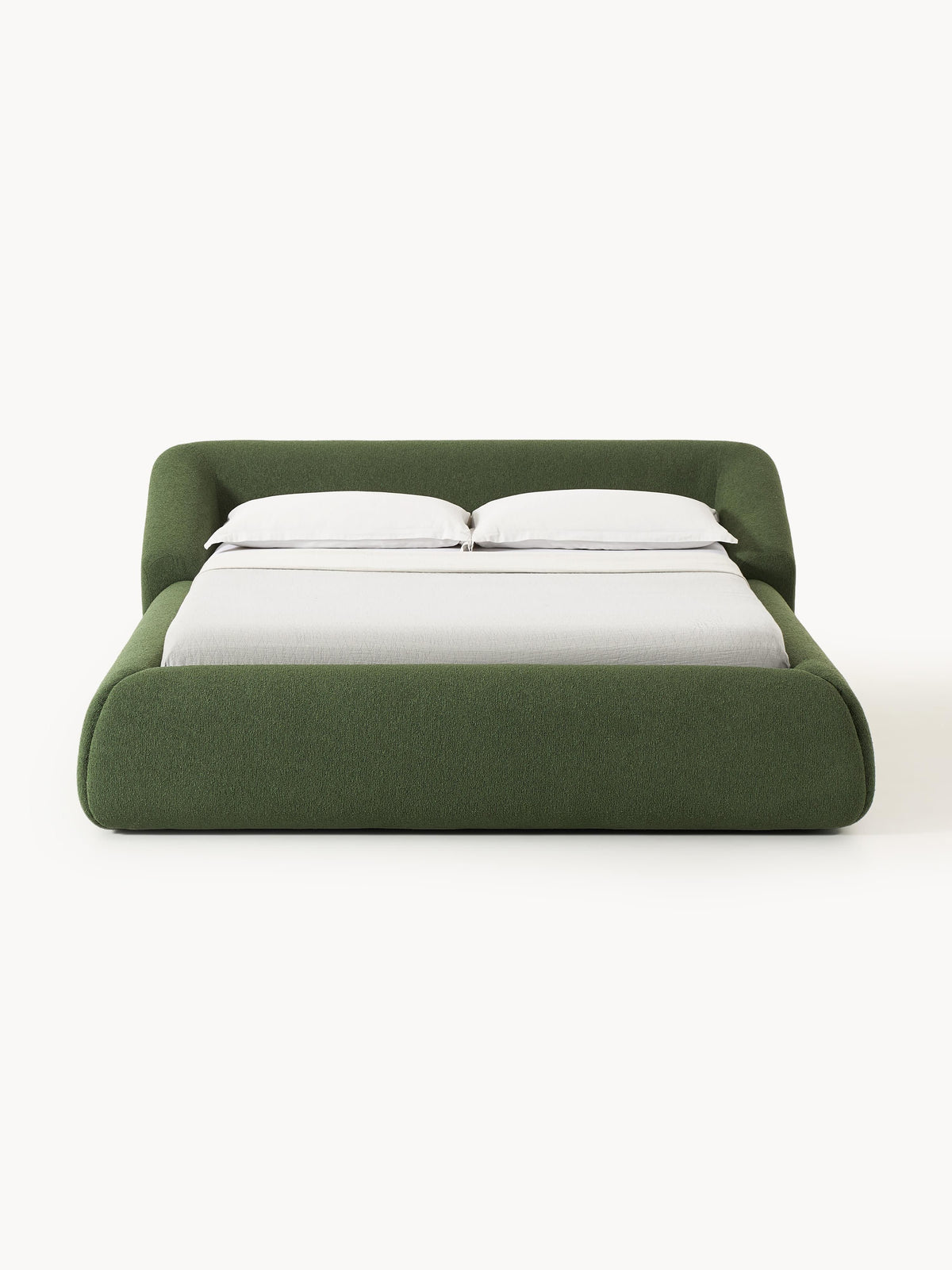 Sofia Upholstered Bed with Bouclé Cover