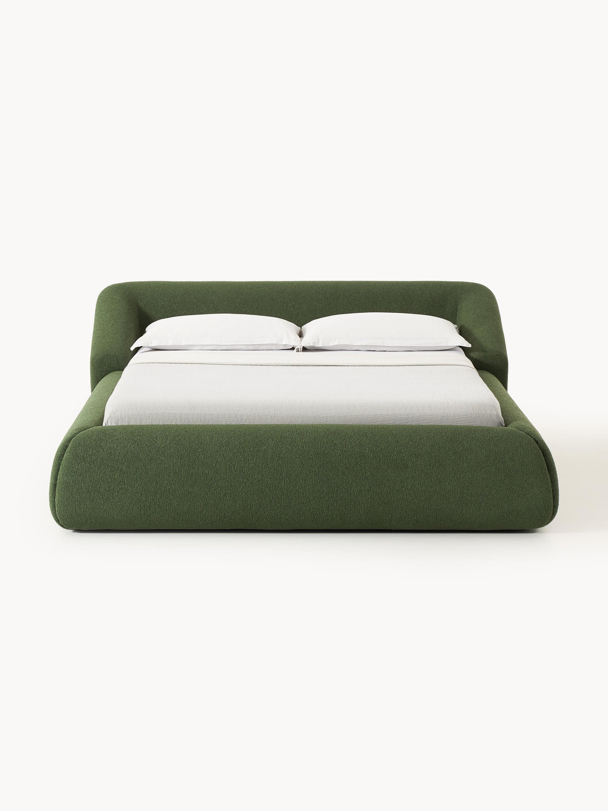 Sofia Upholstered Bed with Bouclé Cover