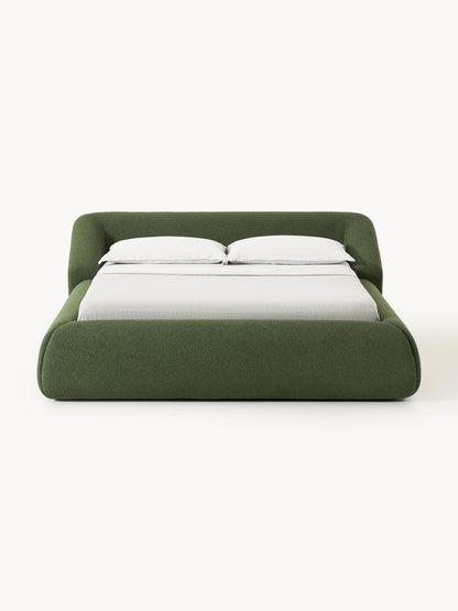 Sofia Upholstered Bed with Bouclé Cover