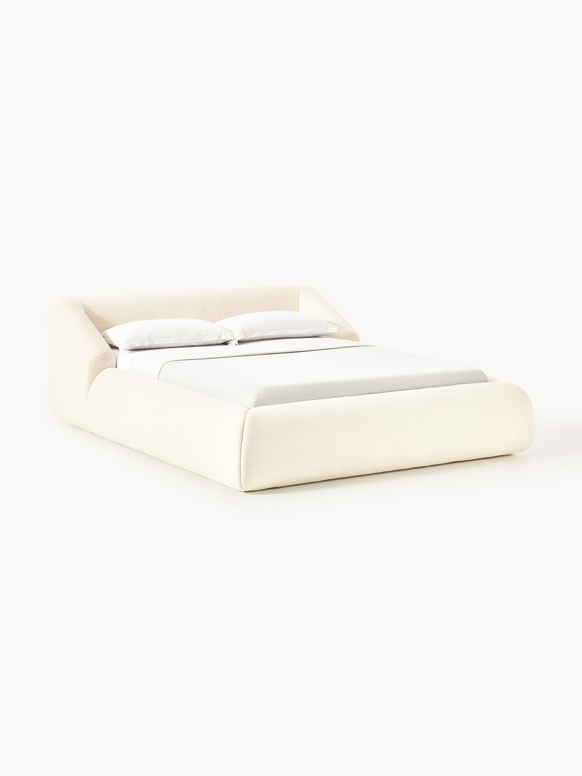 Sofia Upholstered Bed with Teddy Cover