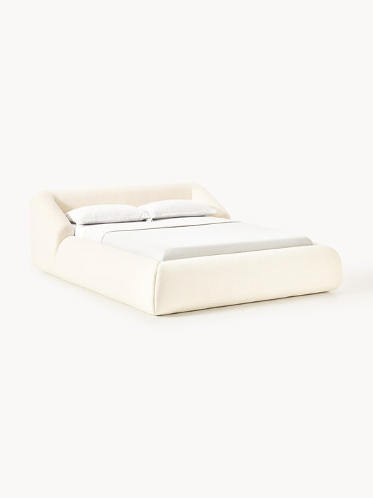 Sofia Upholstered Bed with Teddy Cover