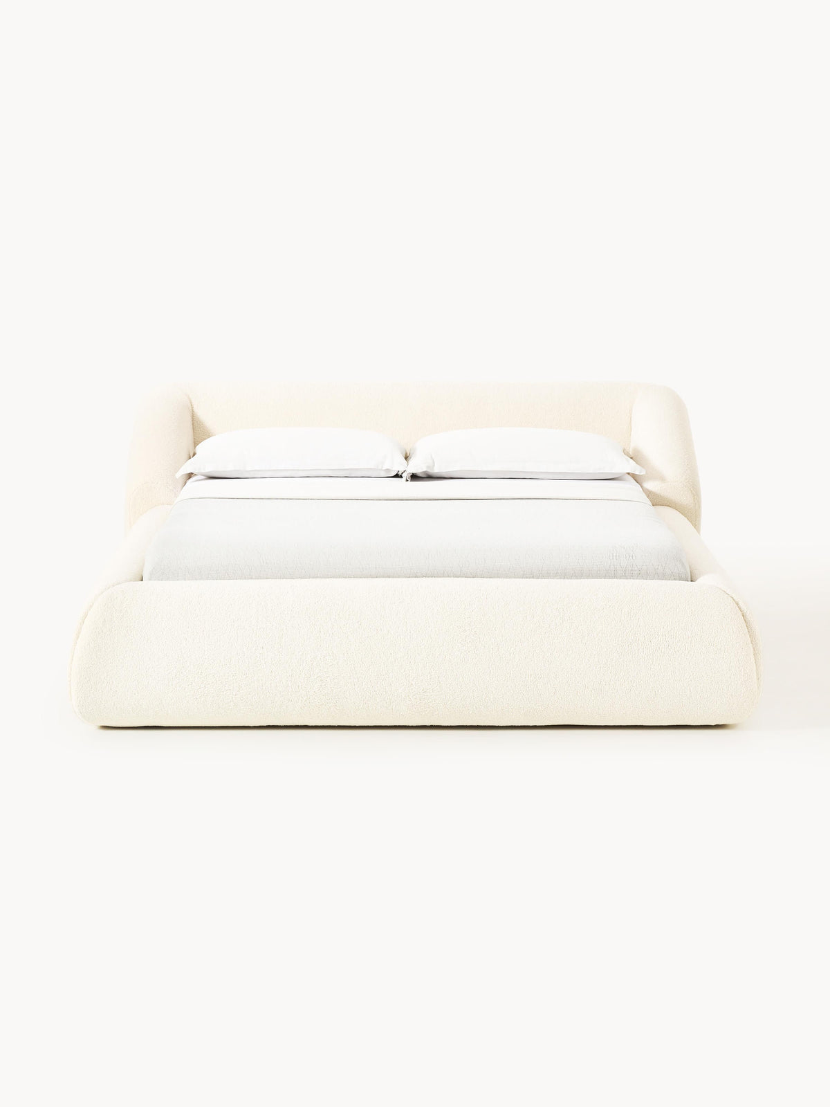 Sofia Upholstered Bed with Teddy Cover