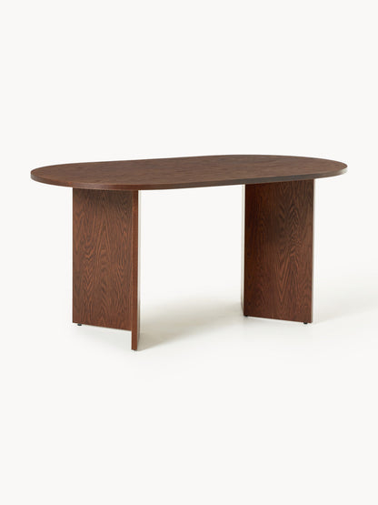 Toni Wooden Dining Table, Oval, in Various Sizes