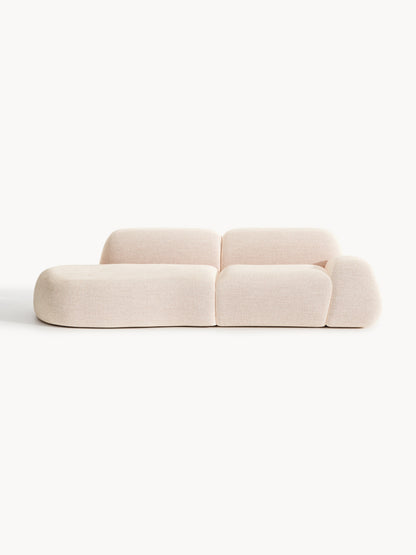 Wolke 3-Seater Bouclé Chaise, Modular