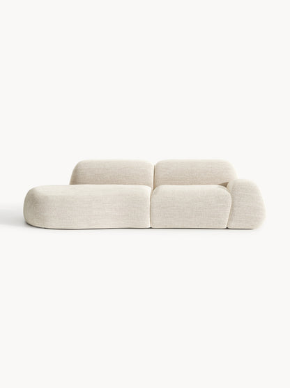 Wolke 3-Seater Bouclé Chaise, Modular