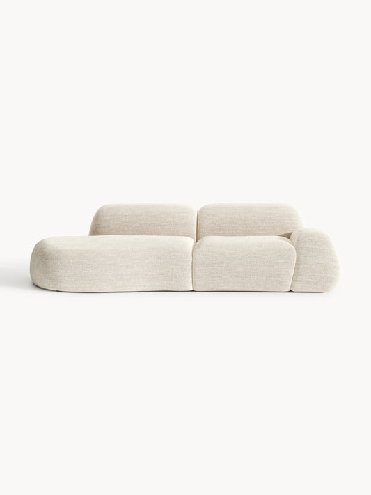 Wolke 3-Seater Bouclé Chaise, Modular
