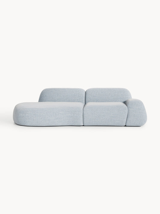 Wolke 3-Seater Bouclé Chaise, Modular