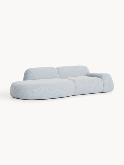 Wolke 3-Seater Bouclé Chaise, Modular