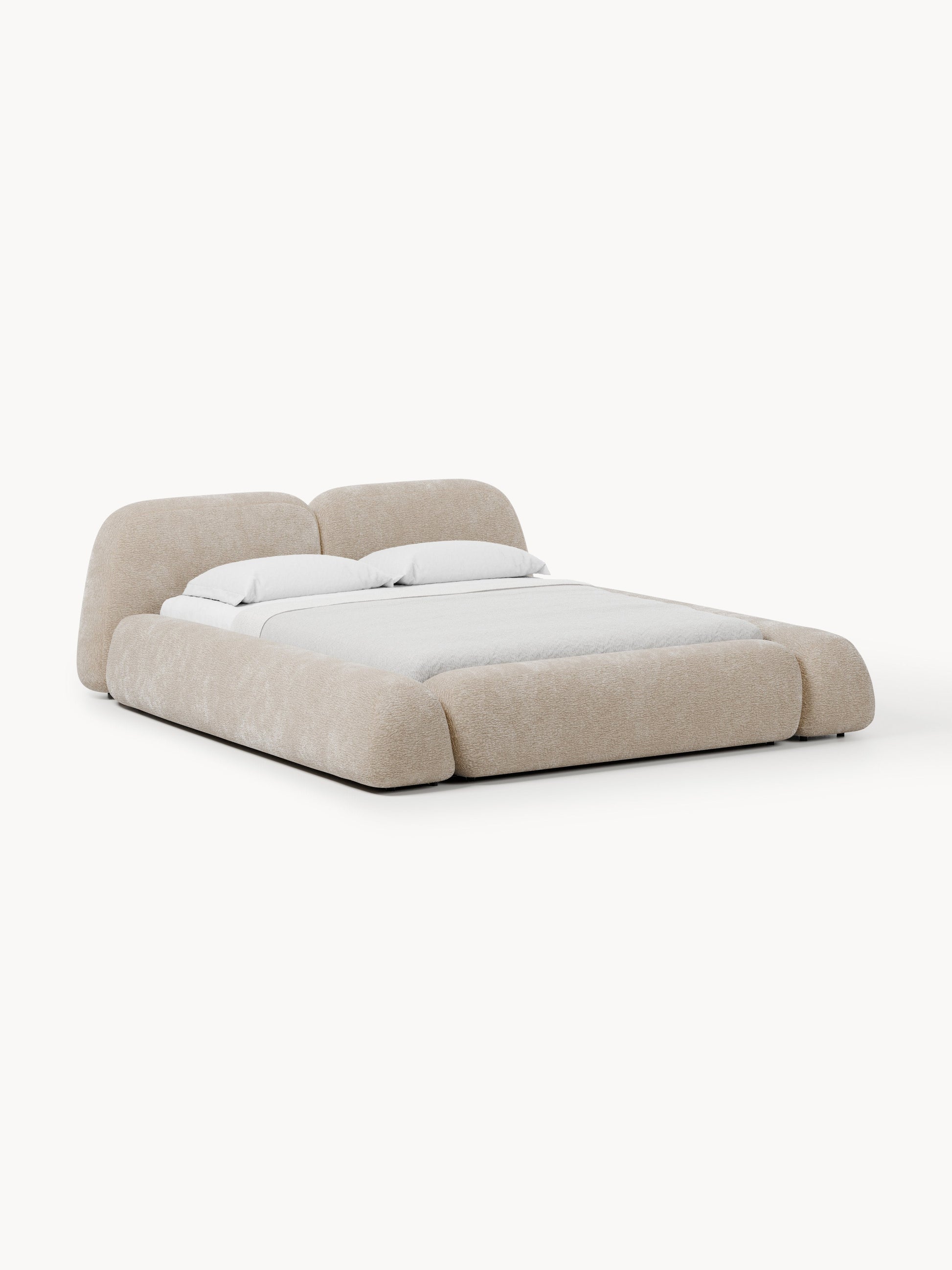 Wolke Bed Frame, Upholstered