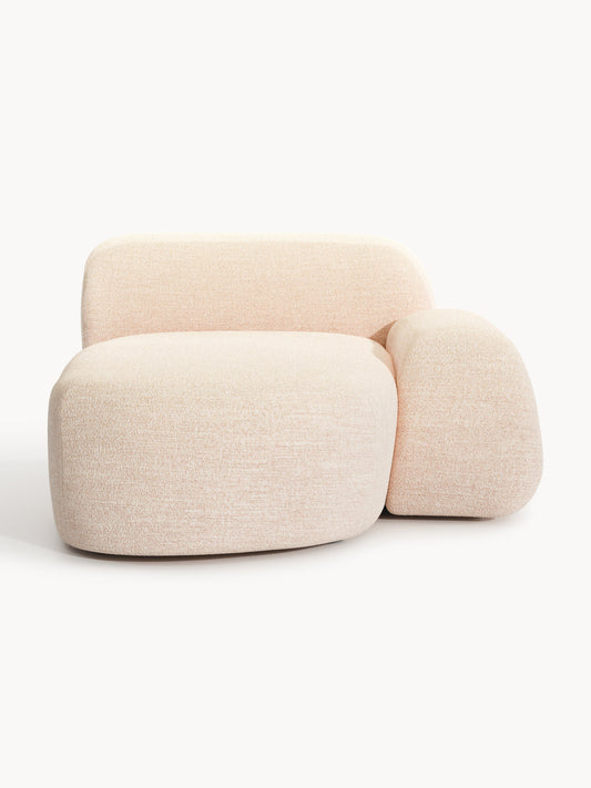 Wolke Bouclé Chaise Corner Piece