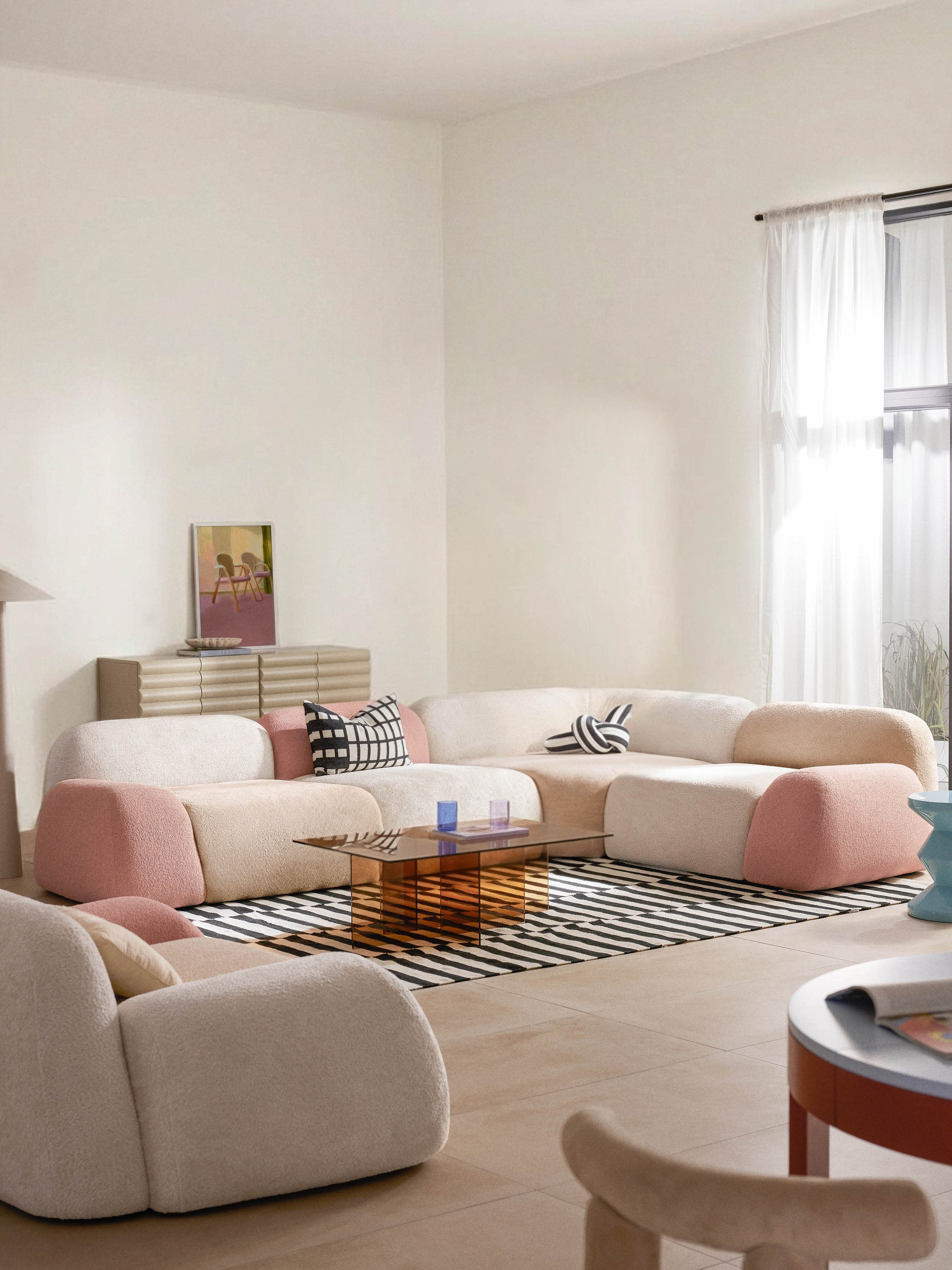 Wolke Fuorisalone Edition Modular Corner Sofa (4-Seater)