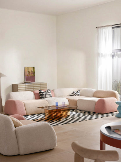 Wolke Fuorisalone Edition Modular Corner Sofa (4-Seater)