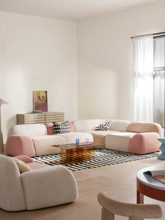 Wolke Fuorisalone Edition Modular Corner Sofa (4-Seater)