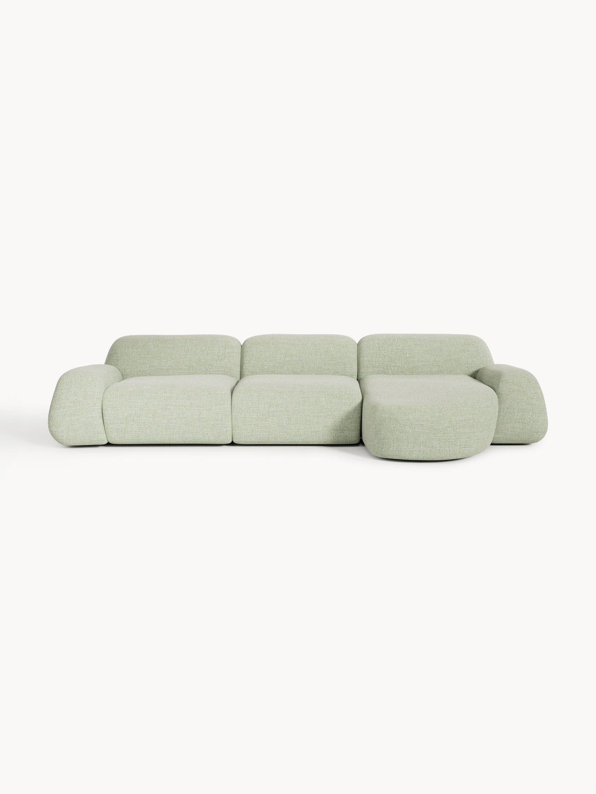 Wolke Modular Bouclé Corner Settee (4-Seater)
