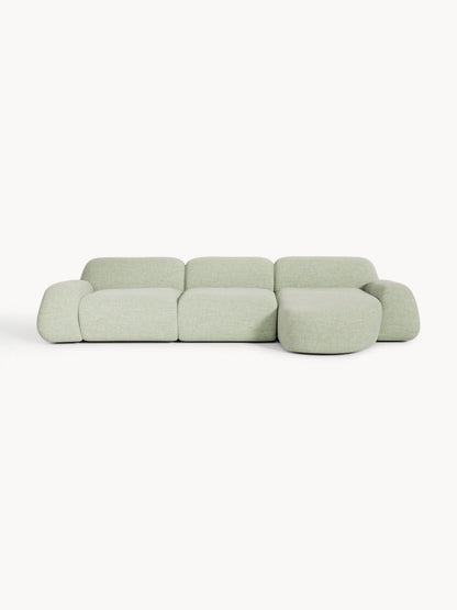 Wolke Modular Bouclé Corner Settee (4-Seater)
