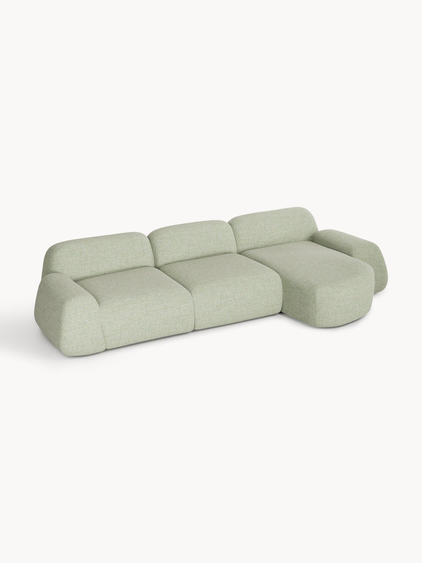 Wolke Modular Bouclé Corner Settee (4-Seater)