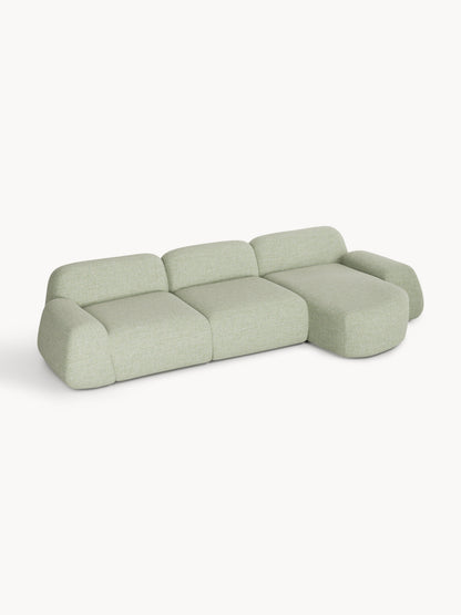 Wolke Modular Bouclé Corner Settee (4-Seater)