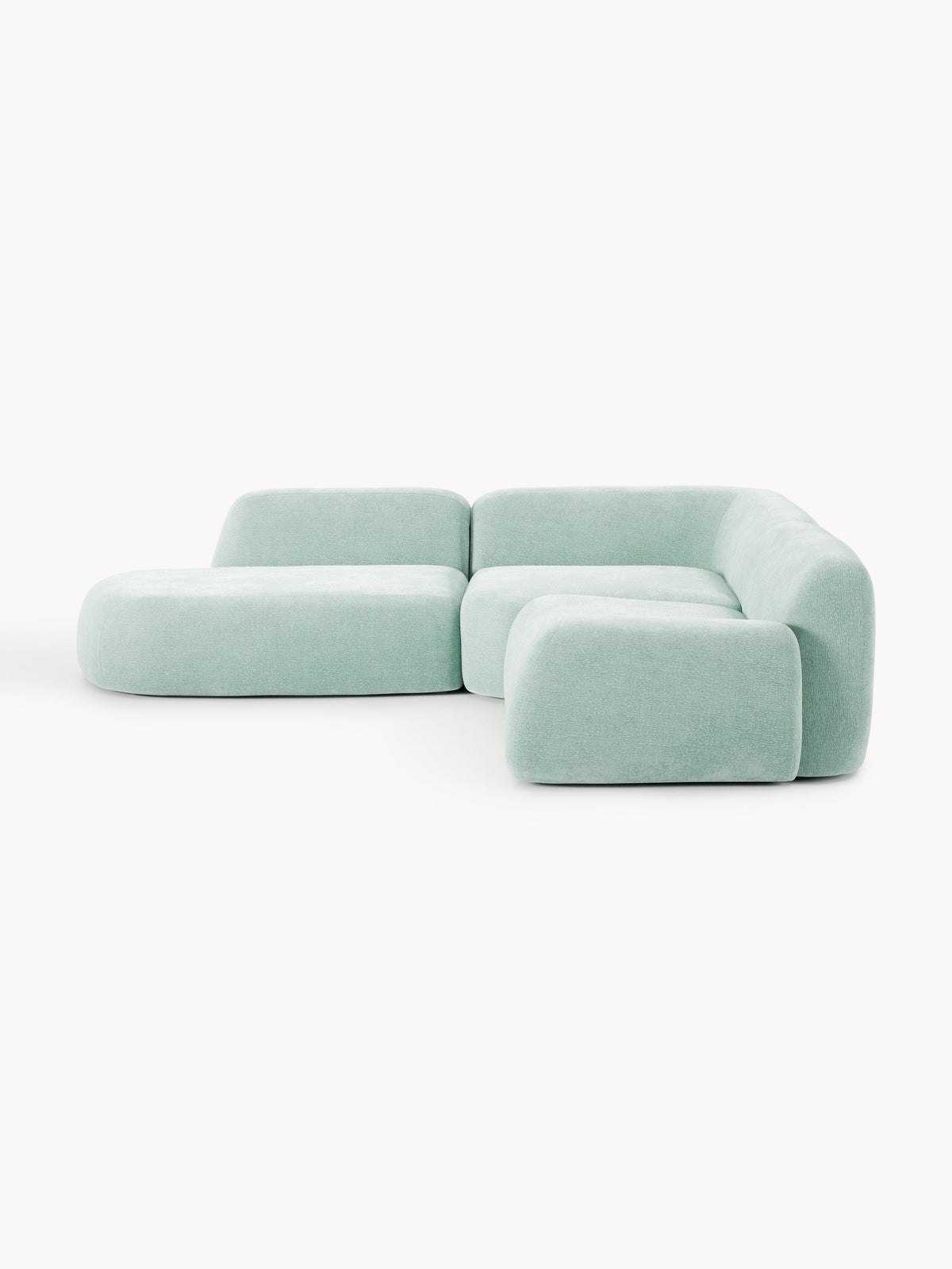 Wolke Modular Corner Settee with Chaise Longue (4-Seater)
