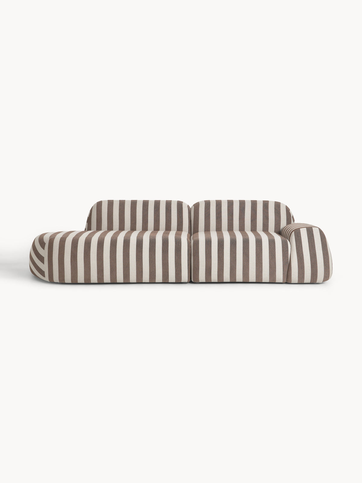 Wolke Modular Striped Sofa, 3-Seater