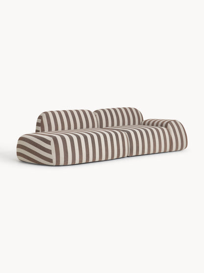 Wolke Modular Striped Sofa, 3-Seater