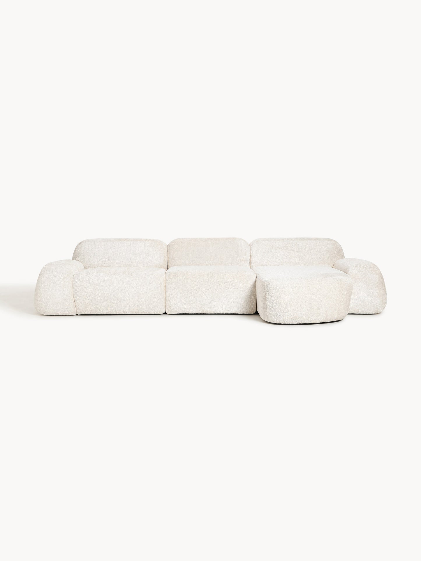 Wolke Modular Teddy Bouclé Corner Settee (4-Seater)