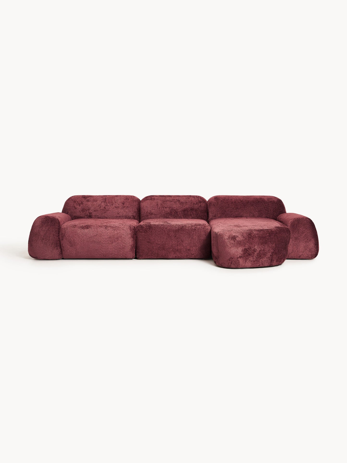 Wolke Modular Teddy Bouclé Corner Settee (4-Seater)
