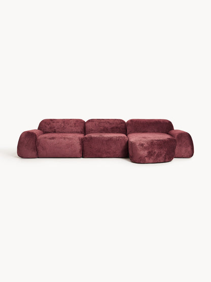 Wolke Modular Teddy Bouclé Corner Settee (4-Seater)