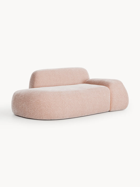 Wolke Settee with Chaise Longue (2-Seater)
