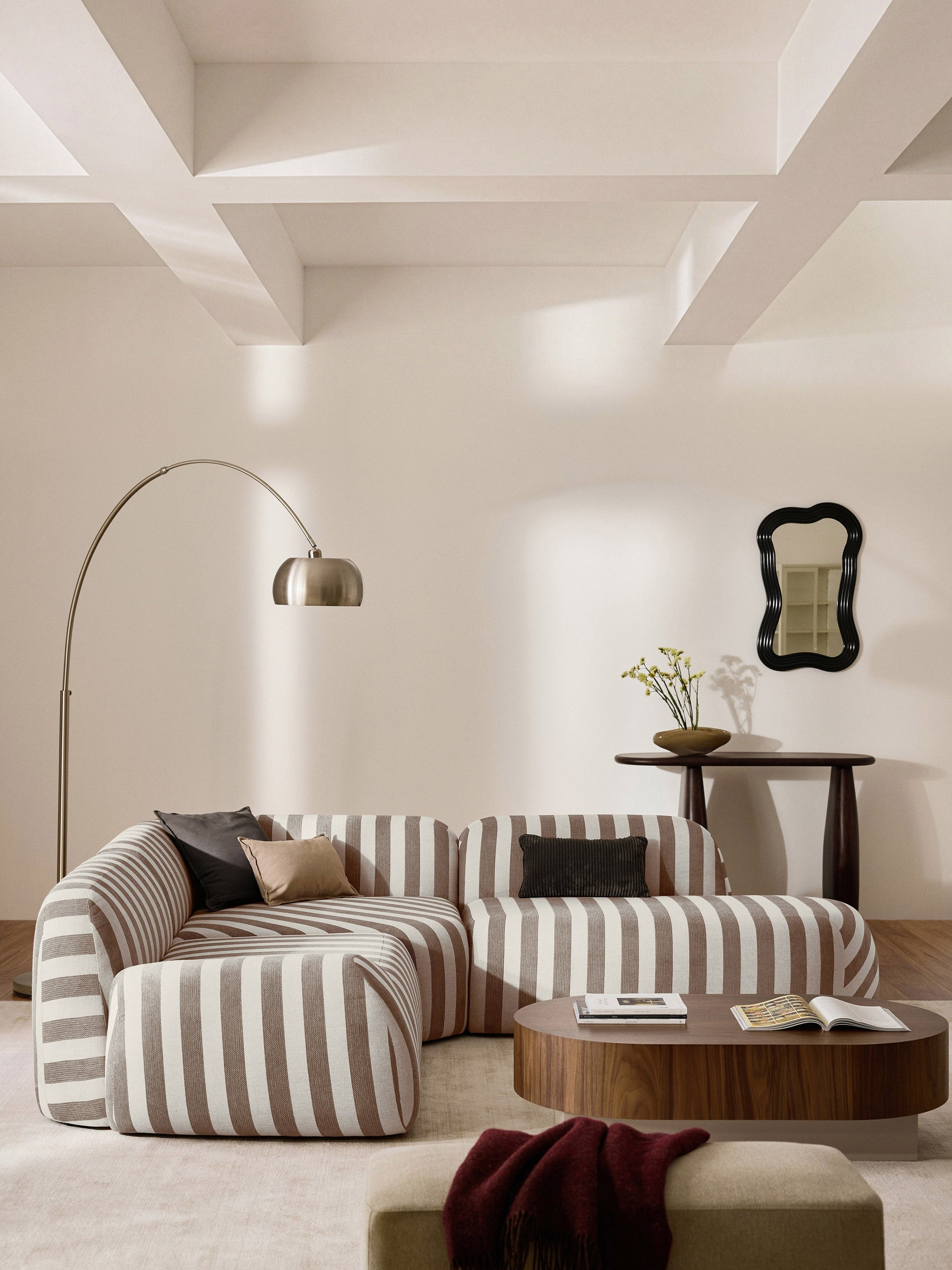 Wolke Striped Chaise Element
