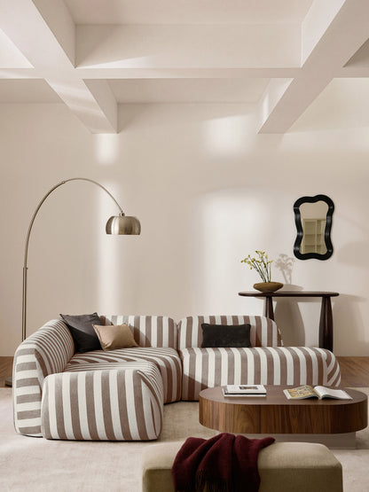 Wolke Striped Chaise Element
