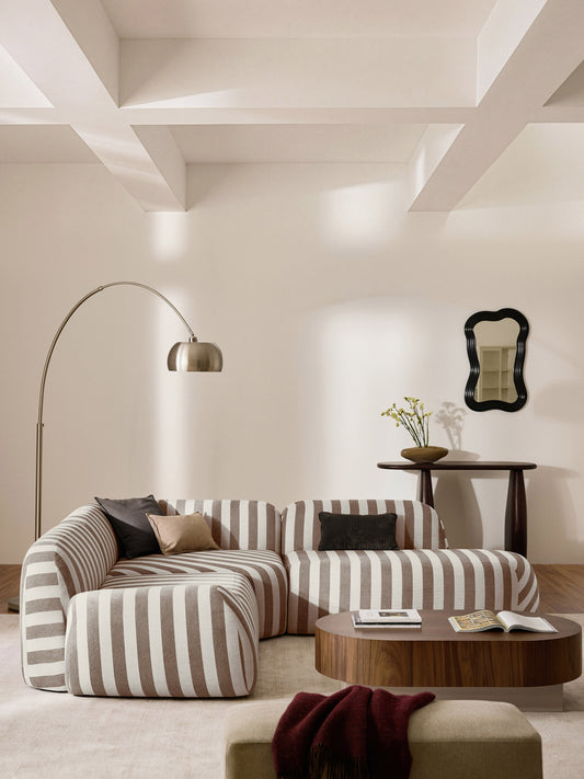 Wolke Striped Chaise Element