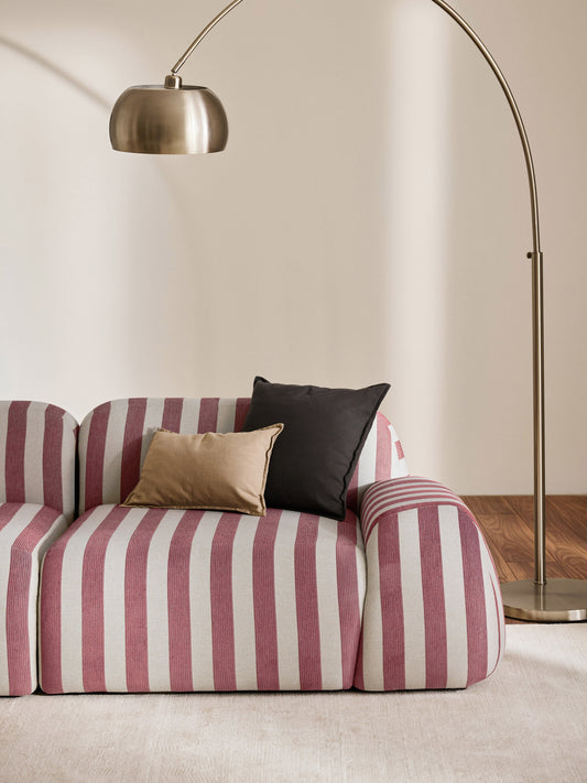 Wolke Striped Corner Piece